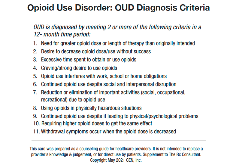 Dsm 5 Criteria For Opioid Use Disorder Opioids Grepme